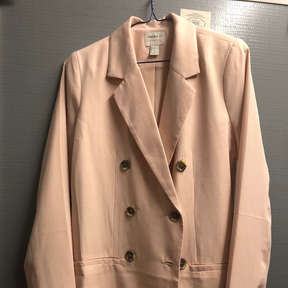 3 for 30$ Summer Blazer Salmon/ light Pink Small